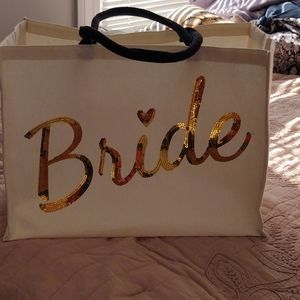 Bride tote bag